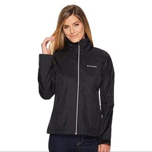 Columbia Black Rain Jacket